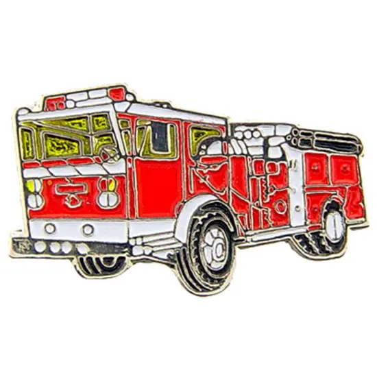 Fire Truck Pin 1" {1}