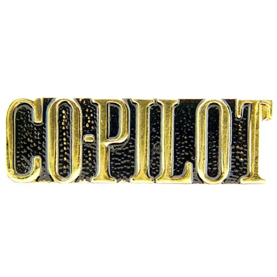 U.S. Air Force Co Pilot Pin 1" {1}