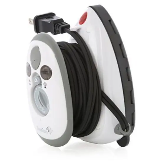 Ivation Mini Iron, Dual Voltage Steam Iron for Clothes, Compact Travel Iron W/Extra-Long Power Cord {5}
