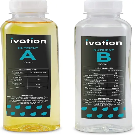 Ivation Nutricance A&B for IVAHG20 Indoor Herb Grower {1}