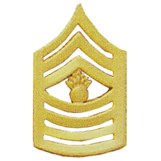 U.S.M.C. Master Gunnery Sergeant Rank Insignia Pin {1}