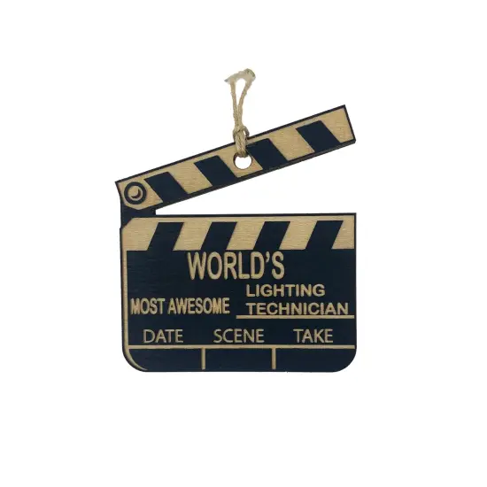 Worlds most awesome Lighting Technician - Ornament Black {1}