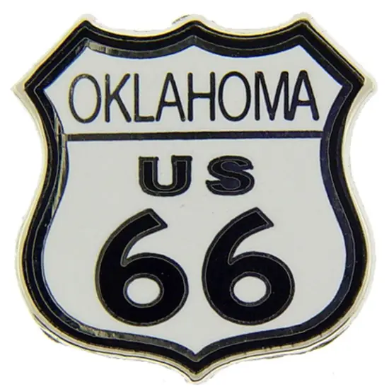 Oklahoma Route 66 Pin 1" {1}