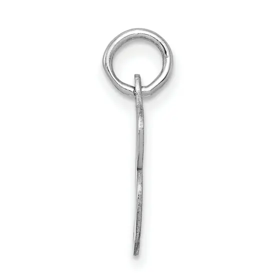 Sterling Silver Small Script Initial Letter B Charm Jewerly 16mm x 15mm {3}