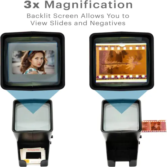 Kodak 35mm Photo Negative Scanner & Slide Viewer with 3X Magnification and LED Light {4}