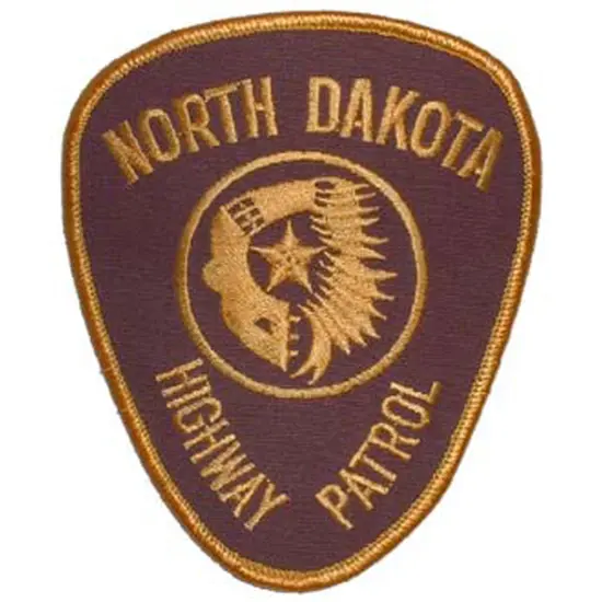 North Dakota Highway Patrol Patch 3" {1}