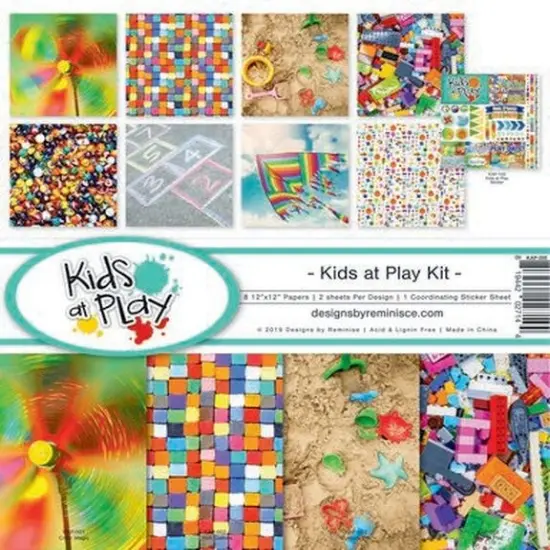 Reminisce Kids at Play Collection Kit {1}
