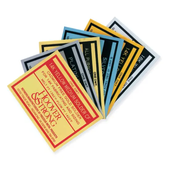 14K Gold Yellow Medium Solder 1.5 Grams {1}