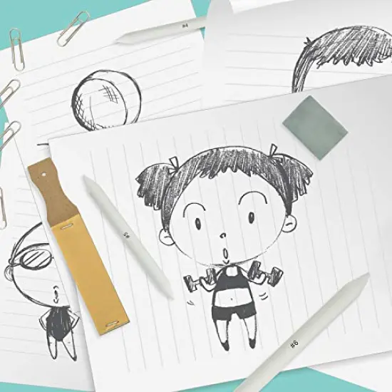 Blending Stump, 14 Pack with Art Eraser, Blending Stumps for Drawing, Shading Pencils for Sketching, Blending Pencil, Blending Sticks for Drawing, Blending Tool, Blending Tools for Drawing {4}