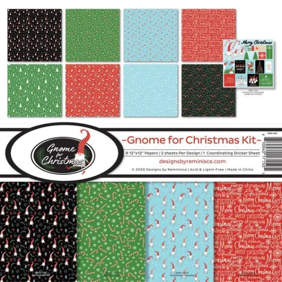 Reminisce Gnome for Christmas Kit {1}