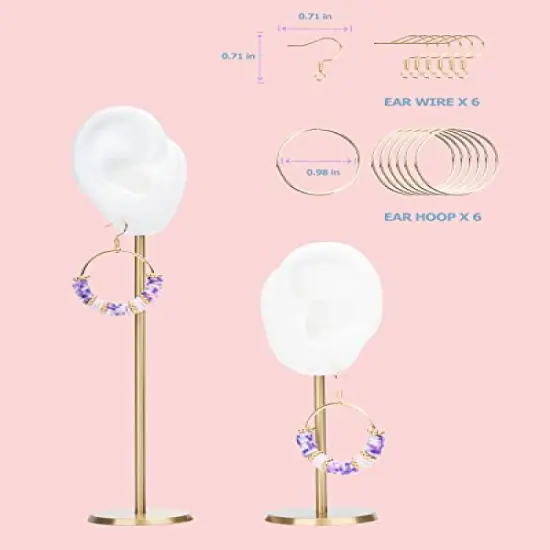 Clay Beads 7200 Pcs 2 Boxes Bracelet Making Kit - 24 Colors Polymer Clay Beads for Bracelet Making - Jewelry Making kit with Gift Pack - Bracelet Making Kit for Adults - Heishi Disc Beads {4}