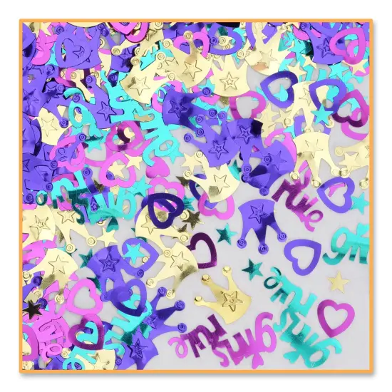 Girls Rule Confetti (Pack of 6) {1}