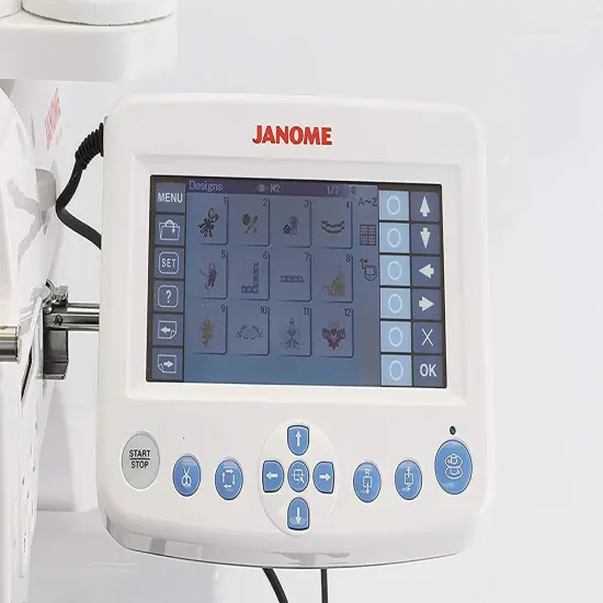 Janome MB4s Multi-Needle Computerized Embroidery Machine {2}