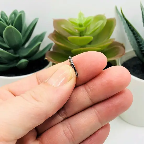 100, 500 or 1,000 Pieces: 12 mm Gunmetal Plated Open Jump Rings, 17g {4}