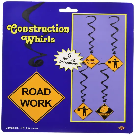 Construction Whirls (Pack of 6) {1}