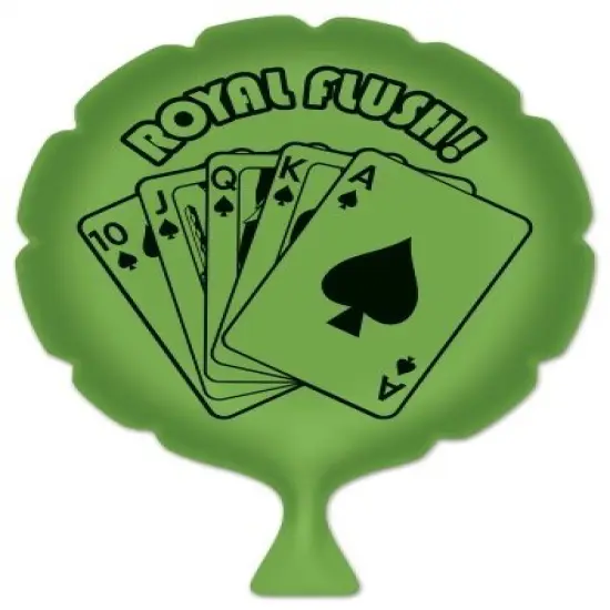 Royal Flush! Whoopee Cushion (Pack of 6) {1}