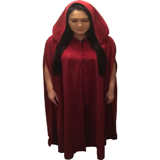 Women's Deluxe Handmaiden Handmaid Apocalyptic Dystopian Future Robe Costume {1}