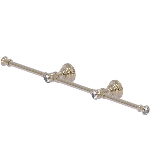 Carolina Crystal Collection 3 Arm Guest Towel Holder - Antique Pewter {1}