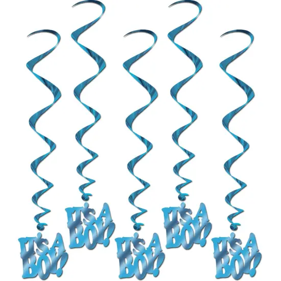 It's A Boy! Whirls (Pack of 6) {1}
