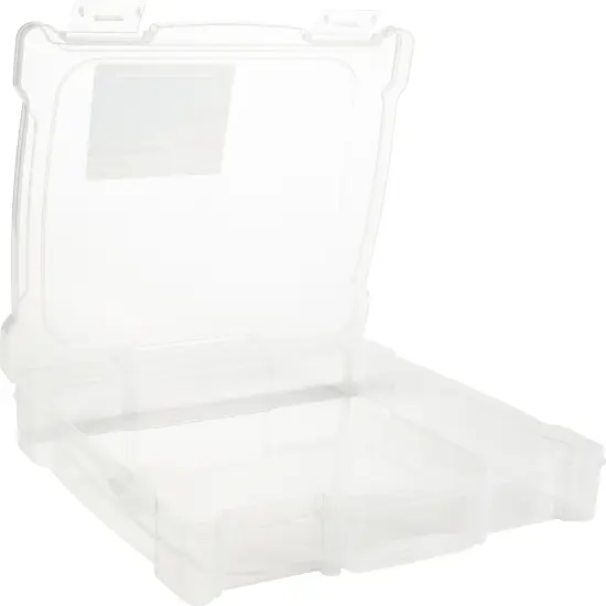 ArtBin Essentials Box W/Handle-12"X12" Translucent {3}