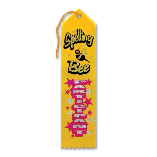 Spelling Bee Participant Award Ribbon (Pack of 6) {1}