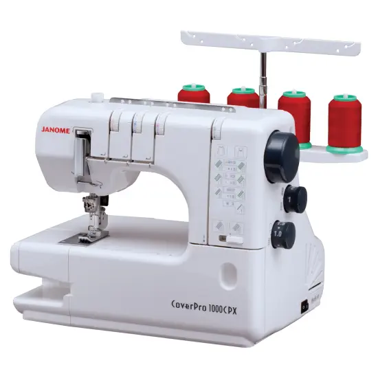 Janome 1000CPX Cover Pro Coverstitch Mechanical Sewing Machine {1}