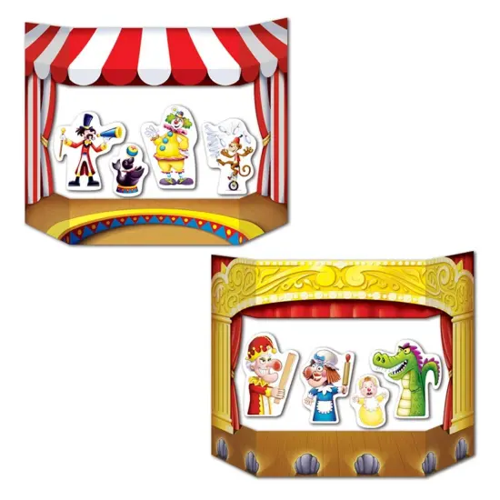 Puppet Show Theater Photo Prop (Pack of 6) {1}
