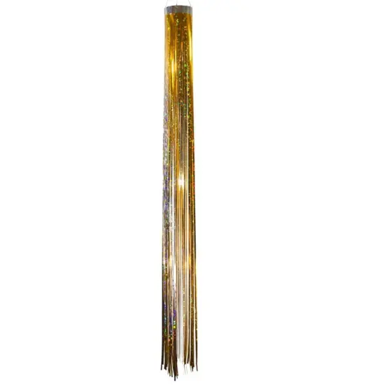 In the Breeze Gold Holographic Mylar Windsock Hanging Decoration - Decorative and Humane Bird and Pest Deterrent {1}