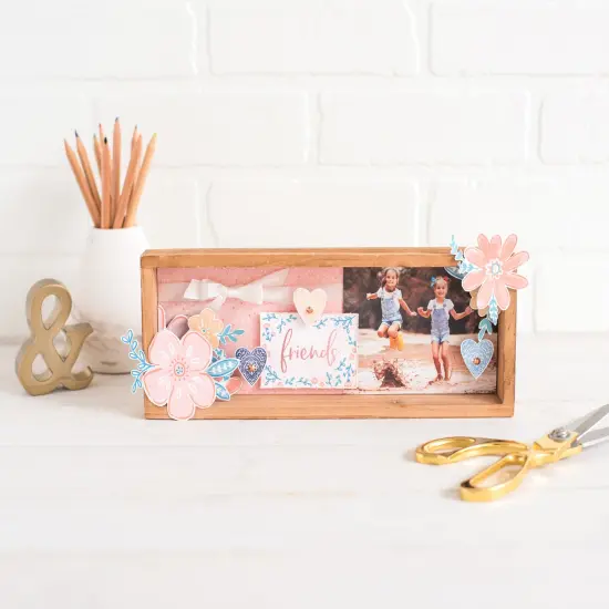 DCWV Double-Sided Cardstock Stack 12"X12" 36/Pkg-Arcadia, W/Copper Foil {4}