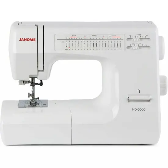 Janome HD5000 Heavy Duty Mechanical Sewing Machine {1}
