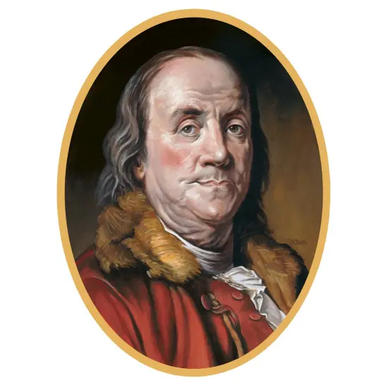 Ben Franklin Cutout (Pack of 12) {1}