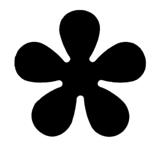 Medium Punch-EK Retro Flower, 1" {5}