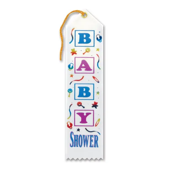 Baby Shower Award Ribbon (Pack of 6) {1}