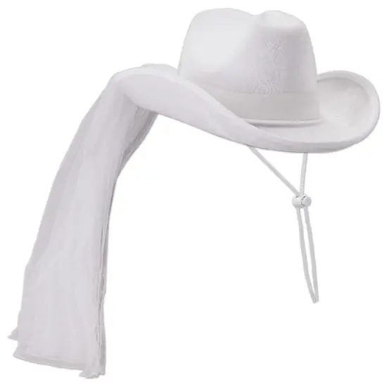 Western Bride's Hat (Pack of 6) {1}