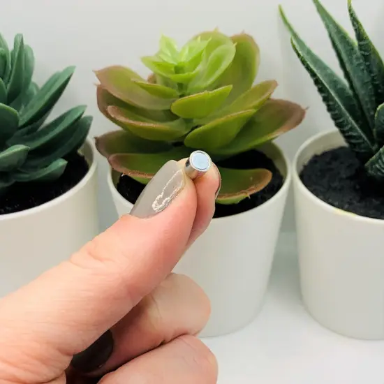 4, 20 or 50 Pieces: Magnetic Silver Bullet Jewelry Clasps {3}