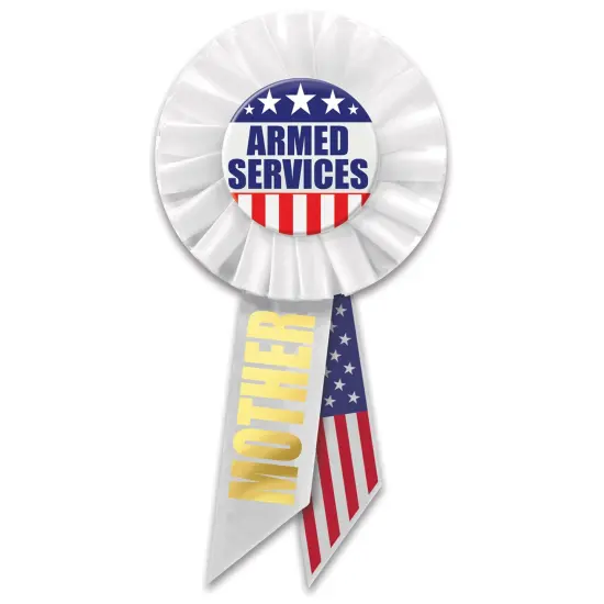 Armed Services Mother Rosette, (Pack of 6) {1}