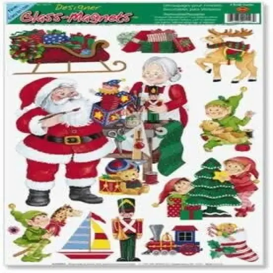 Santa's Workshop Clings (Pack of 12) {1}