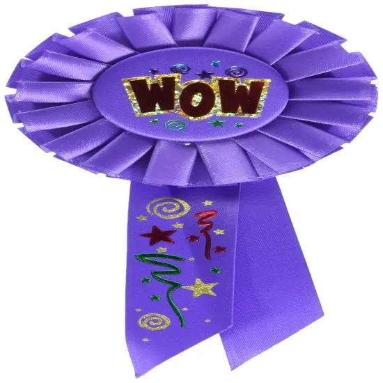 Wow Rosette (Pack of 6) {1}