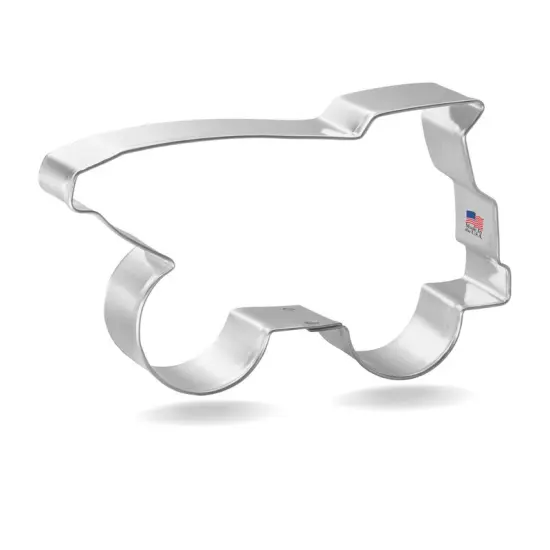 CookieCutter.com Dump Truck 3.75 in Cookie Cutter Transportation, Tin Plated Steel, Made in USA {1}