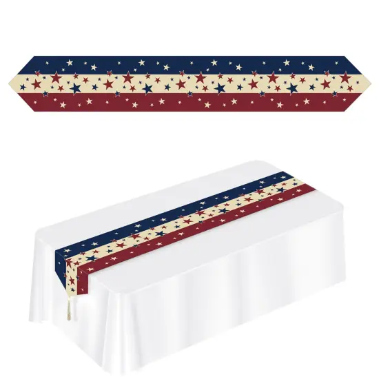 Printed Americana Table Runner, (Pack of 12) {1}