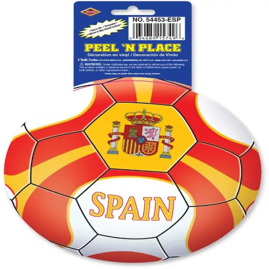 Peel 'N Place - Spain (Pack of 12) {1}