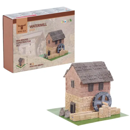 Mini Bricks Construction Set - Watermill {1}
