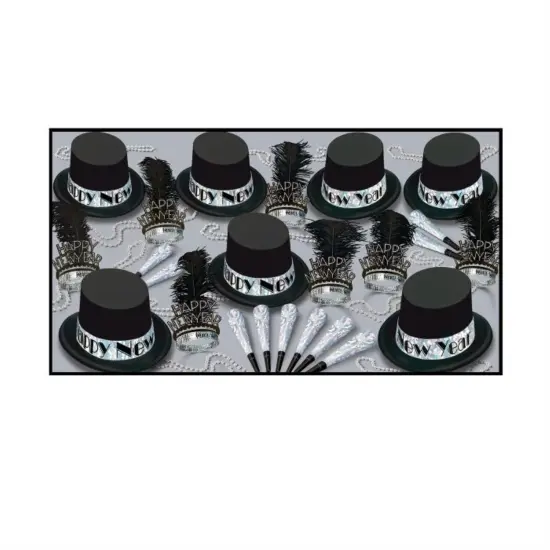 Silver Top Hat Asst for 50 {1}