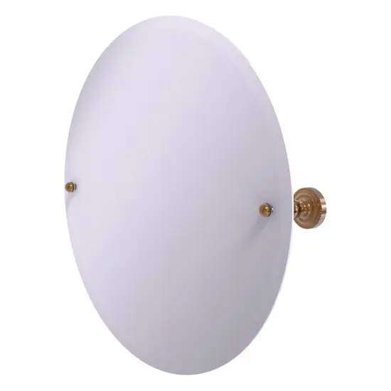 Frameless Round Tilt Mirror With Beveled Edge - Dt-90-Bbr {1}