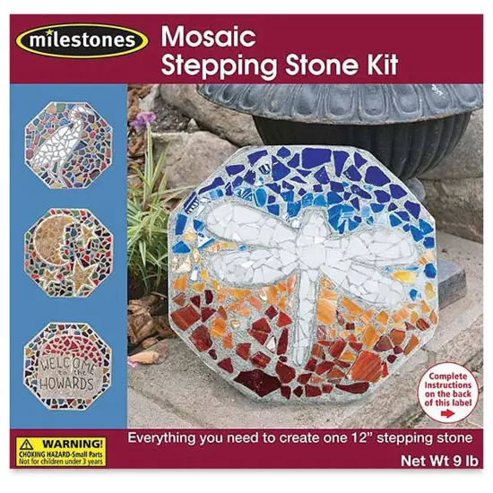 Mosaic Stepping Stone Kit {1}