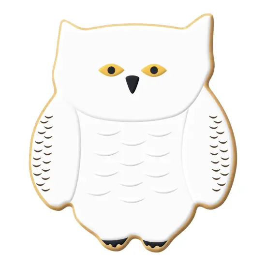 Chubby Owl Cookie Cutter 4.25 in B1611, CookieCutter.com, Tin Plated Steel, Handmade in the USA {3}