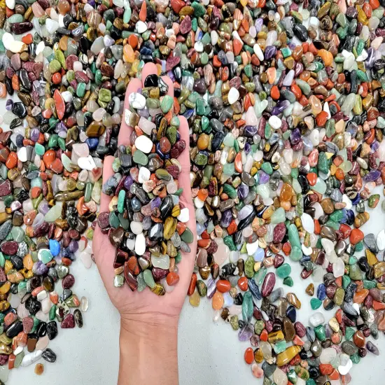 X-Small Tumbled Stones Mix from South Africa {1}