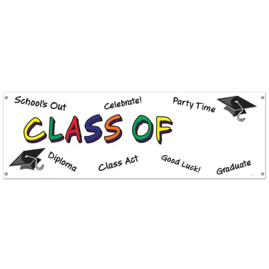 Class OfYearSign Banner (Pack of 12) {1}