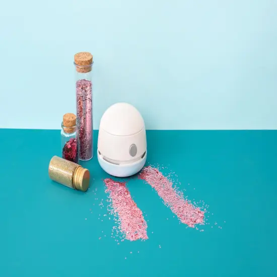 We R Glitter Mini-Vac-White/ Blue {4}