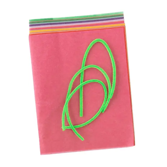 Craft Around The World Mexican Paper Flowers-Makes 8 {5}